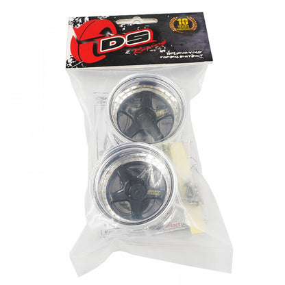 ds racing drift elements de-013 rc drift wheels changeable offset 1/10