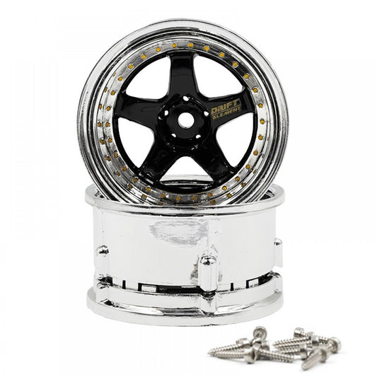 ds racing drift elements de-013 rc drift wheels changeable offset 1/10