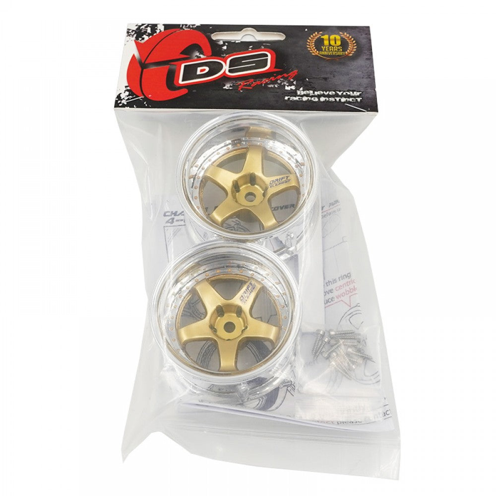 ds racing drift elements de-018 rc drift wheels changeable offset 1/10