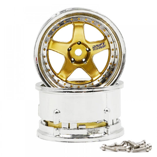 ds racing drift elements de-018 rc drift wheels changeable offset 1/10