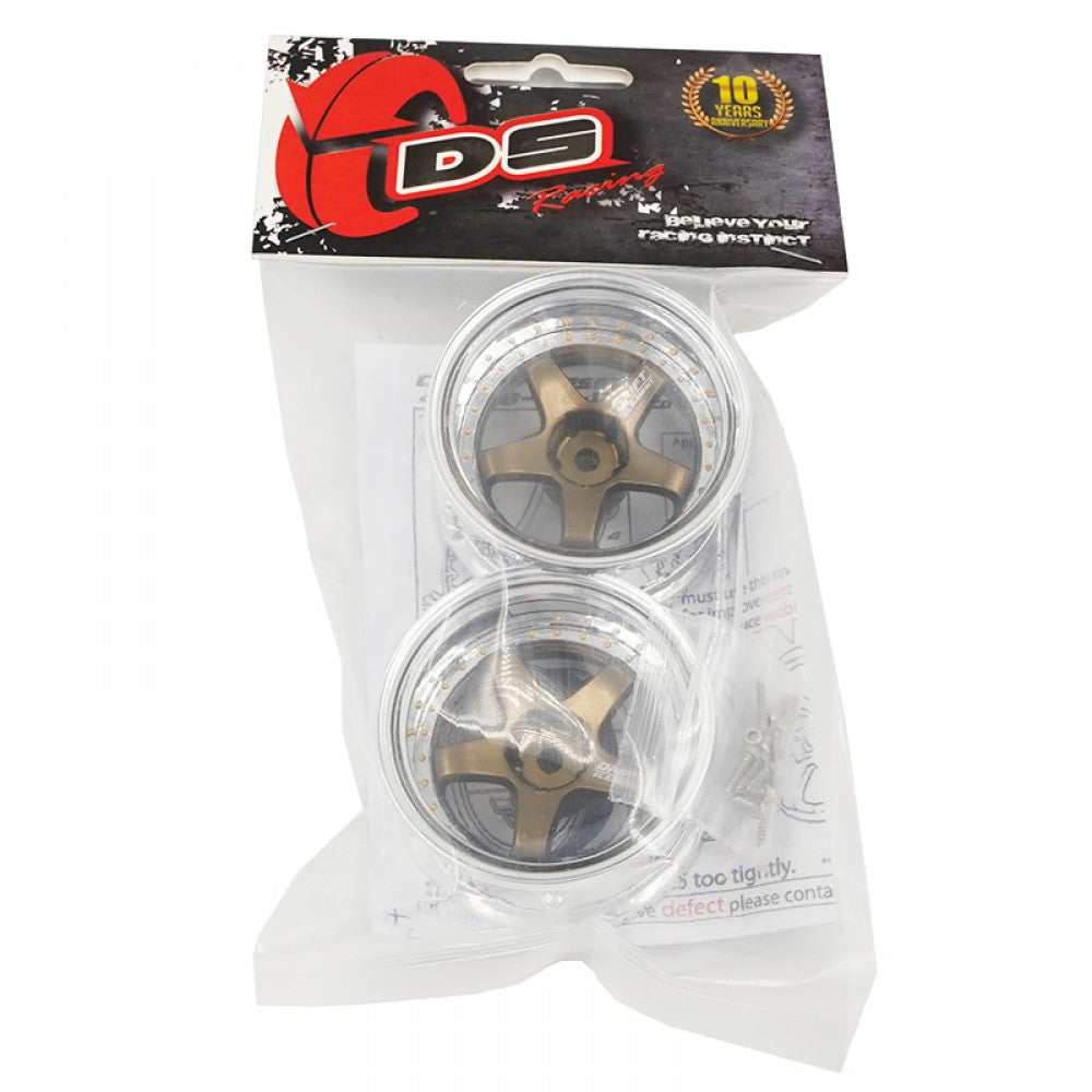 ds racing drift elements de-022 rc drift wheels changeable offset 1/10