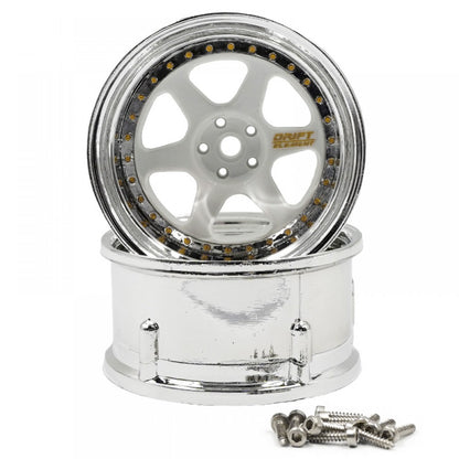 DS Racing RC Drift Wheels DE-211 - Changeable Offset (1/10, 2pcs)