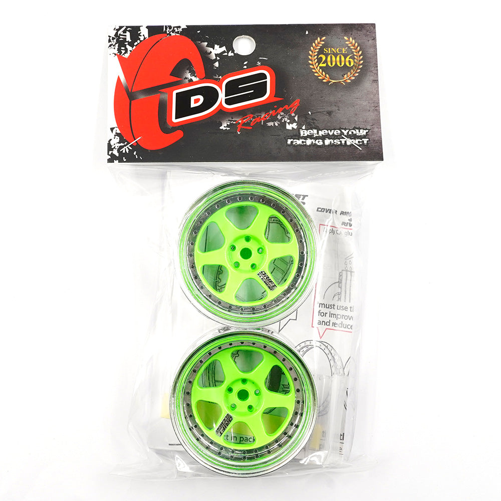 DS Racing Drift Elements RC drift wheels 1/10 adjustable offset rims DE-228 