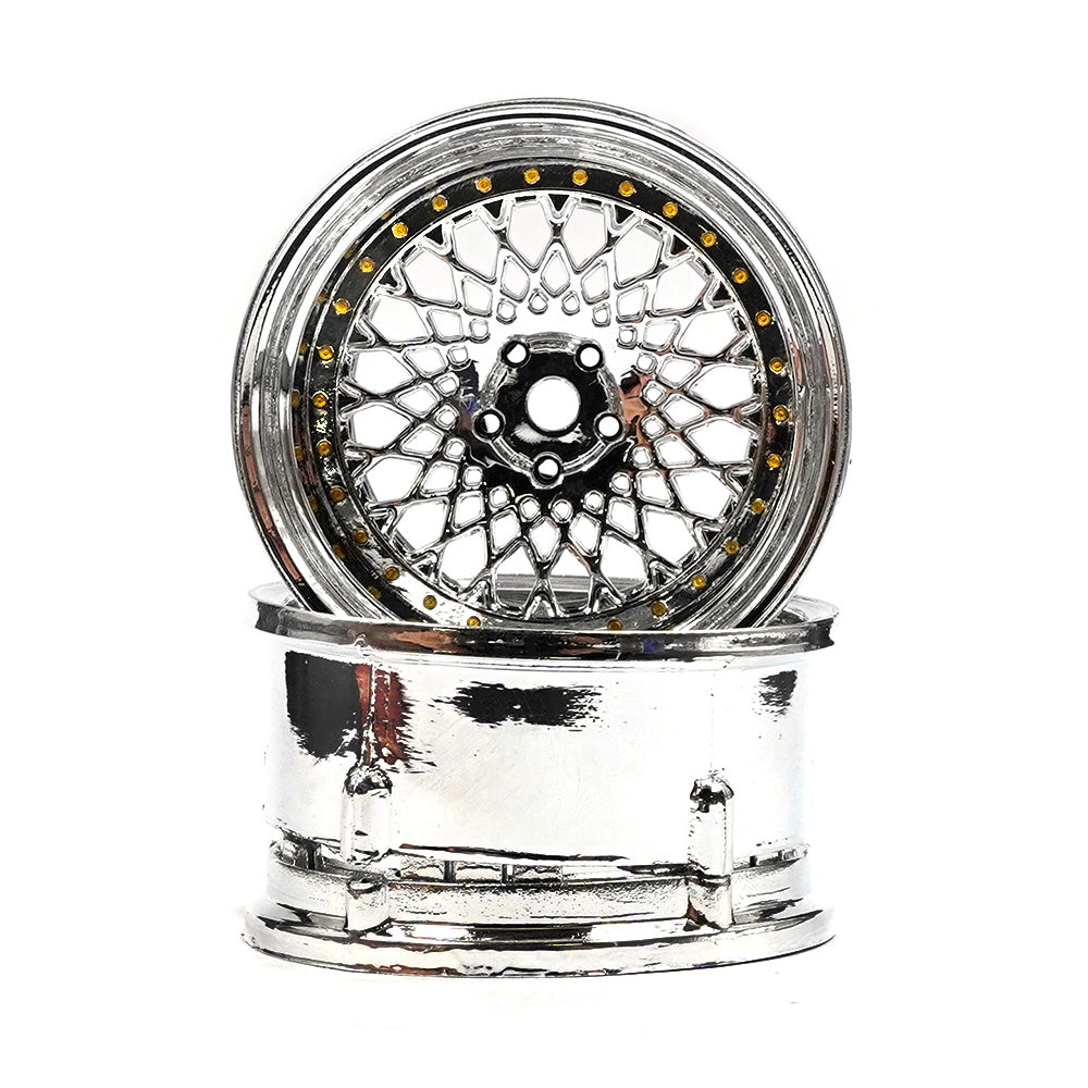 DS Racing Drift Elements RC Wheels DE-309 Adjustable 1/10 - Chrome
