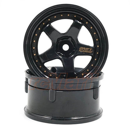 ds racing rc drift wheels de-007 drift elements changeable offset 1/10