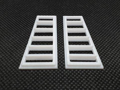 3D printed RC car shell vents for drift body detail