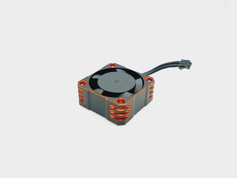 Aluminium 25x25mm Motor Cooling Fan