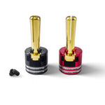Core RC Battery Connector Bullet Plugs, 5mm - Heatsink Caps CR862