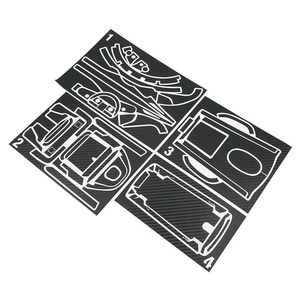 Futaba 7PXR Radio Transmitter Decal Sticker Set - Carbon Design – Drift ...