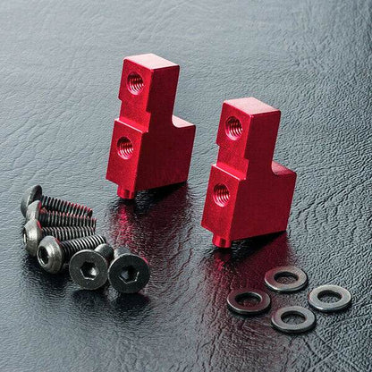 Close-up of MST Aluminium Steering Servo Mounts #820125 for enhanced RC steering control