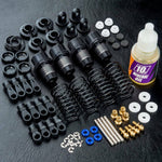 Close-up of MST TR56 Aluminium Damper Shock Set #820120 for RC suspension upgrades