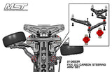 Close-up of MST Carbon Steering Wiper Arm Upgrade Set for FXX 2.0, Model #210623