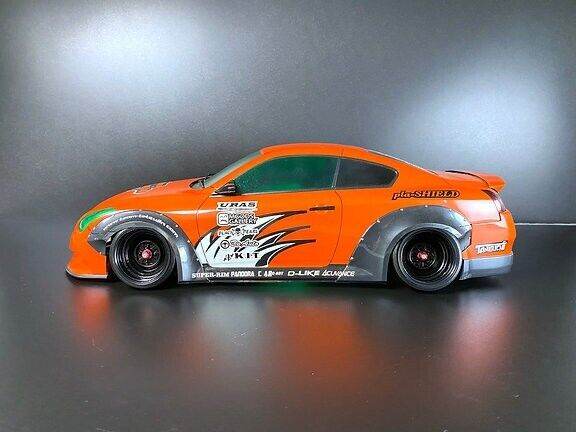 Tetsujin Skyline V36 LB 200mm 1/10 RC Drift Body Shell – TT-8212