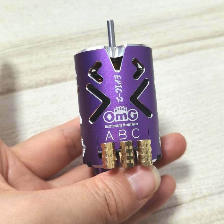 OMG Epic V2 10.5T Brushless Sensored Motor - Purple