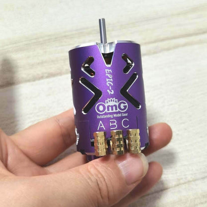 OMG Epic V2 10.5T Brushless Sensored Motor - Purple