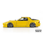 APlastics Mazda RX7 FC3s RC Car Body Shell, Clear Unpainted, 200mm - UK