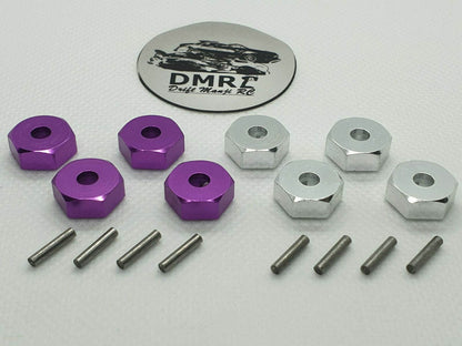 RC Car Wheel Hex Adaptor, 12x5mm - Various Colours