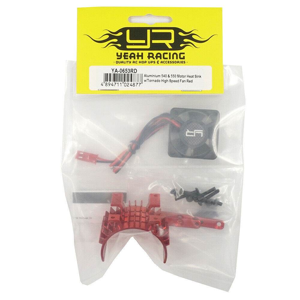 yeah racing rc car Motor Heat Sink Fan Bracket With High Speed Tornado Fan - YA-0653