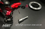 MST Aluminium Lightweight 2WD Hub Axle - #820139
