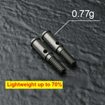 MST Aluminium Lightweight 2WD Hub Axle - #820139
