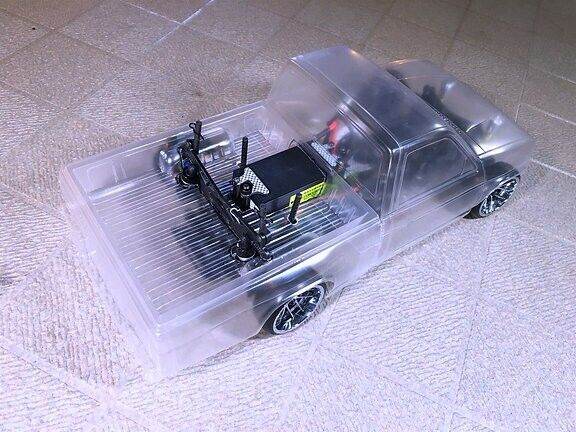 Tetsujin Datsun D21 Truck 198mm RC Drift Body Shell – TT-8215
