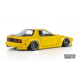 APlastics Mazda RX7 FC3s RC Car Body Shell, Clear Unpainted, 200mm - UK
