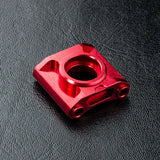 Close-up of MST RMX 2.0 Aluminium Bevel Gear Mount Bracket #210600 for RC drift performance