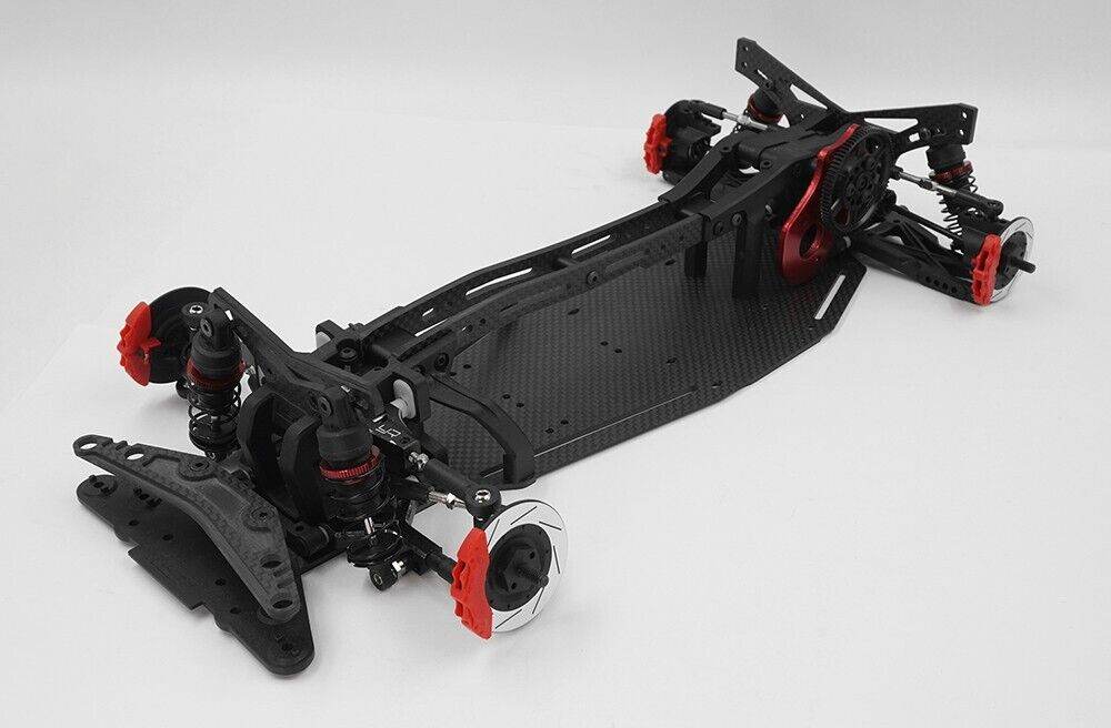 MST RMX 2.5 Carbon Chassis Deck Upgrade Set - Yeah Racing