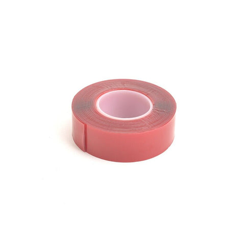 Close-up of Core RC Double Sided Adhesive Tape, 25mm wide, 3M long, CR750, for secure mounting in RC cars