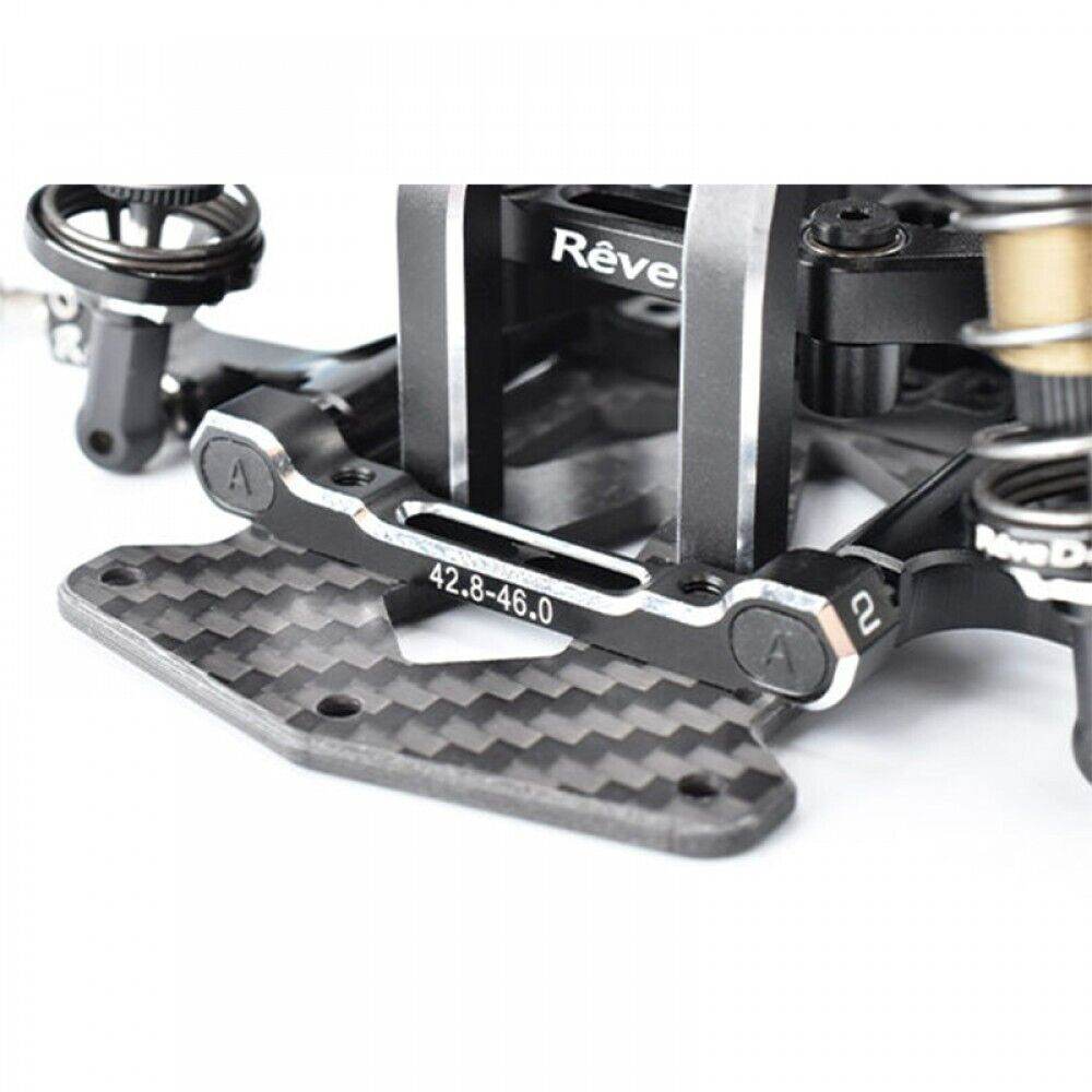 ReveD 68-71.2mm Suspension Mount #9, Aluminium SE Black for RDX, MC-1 Yokomo YD2