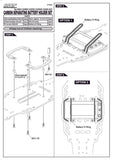 Close-up of MST Carbon Fibre Battery Mount Set, enhancing battery stability and performance, #210641