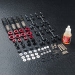Close-up of MST TDA Drift Shocks/Damper Suspension Set #820150 for precise RC handling