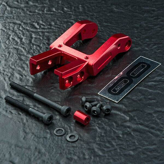 Close-up of MST RMX 2.0/2.5 Rear Upper Deck Connector #210640, designed for stability in RC drifting