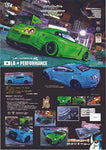 1/10 RC Nissan R35 GT-R Liberty Walk V1 Bodyshell, Clear-Unpainted - Tetsujin