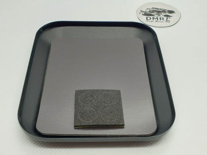 Magnetic parts tray tool designed for RC car model building, repairs, and maintenance, ensuring secure parts handling - black