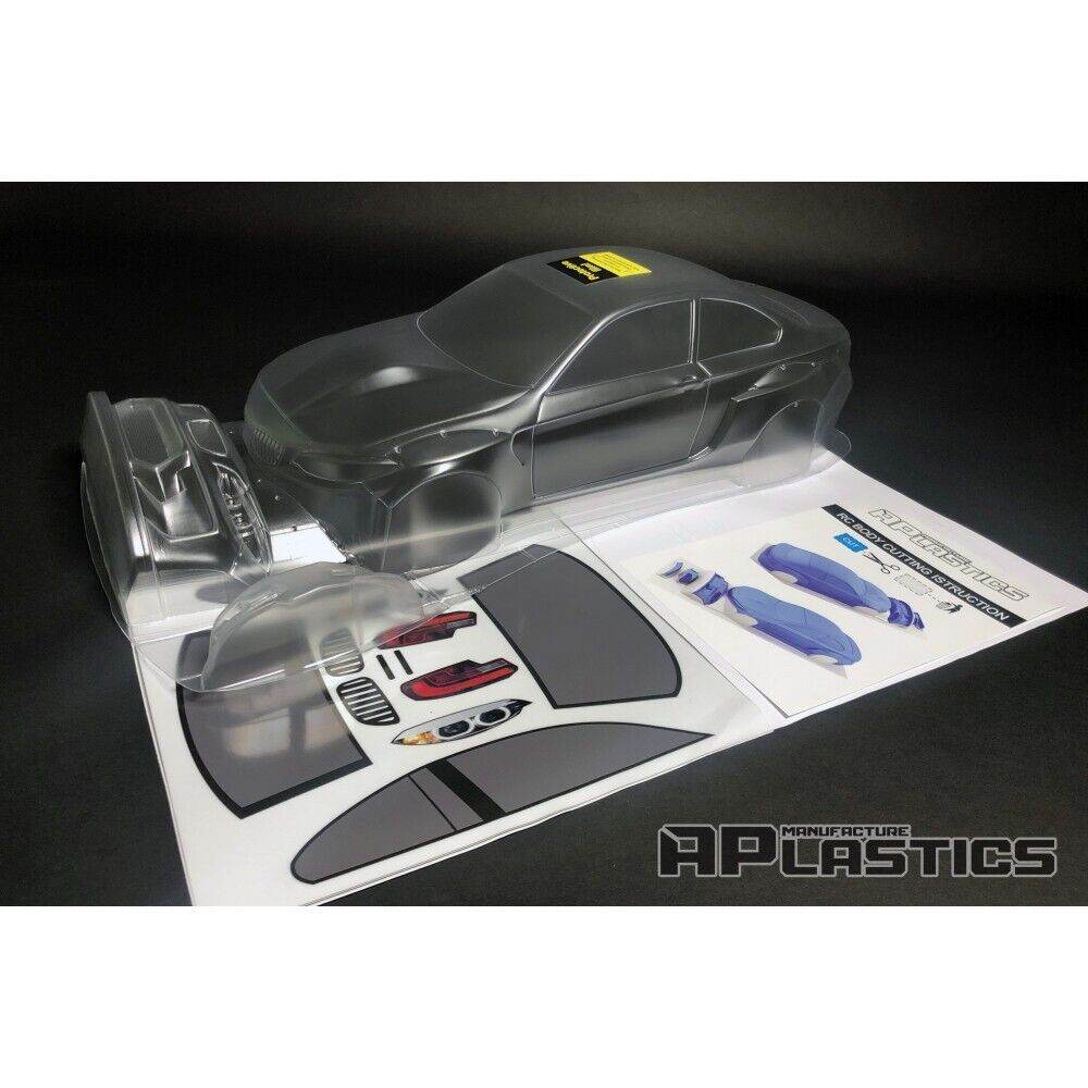 APlastics BMW M2 F22 Body Shell - 1/10 RC Drift 205mm Clear