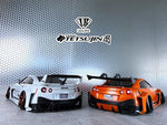 1/10 RC Nissan R35 GT-R LB Works GT Tetsujin Bodyshell, Clear-Unpainted