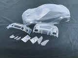 1/10 RC Nissan R35 GT-R LB Works GT Tetsujin Bodyshell, Clear-Unpainted