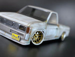 Tetsujin Nissan Datsun D21 Truck 1:10 Bodyshell, Clear-Unpainted TT-8215