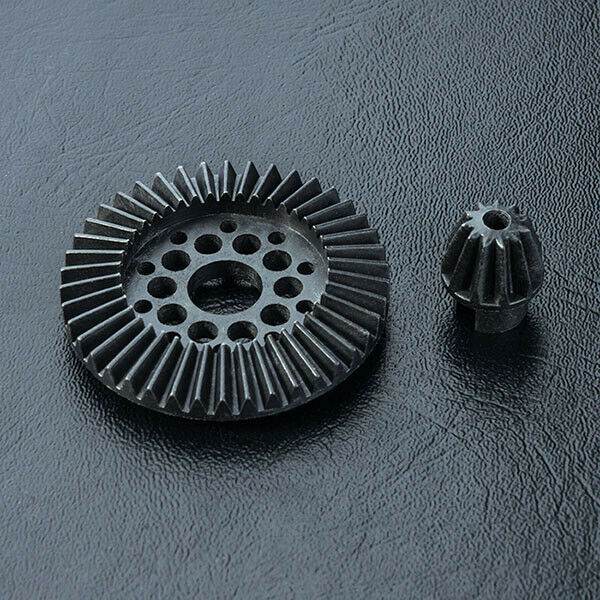Close-up of MST 42T-11T Bevel Gear Set, designed for RMX, RRX, FXX RC drift models - 210036