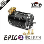 OMG Epic V2 13.5T Sensored Brushless Motor - Black