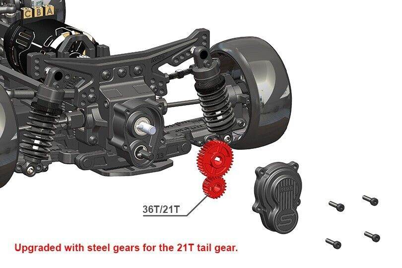 MST MRX-S PRO RC Drift Car Chassis Kit 532208 - 1/10 – Drift Manji RC