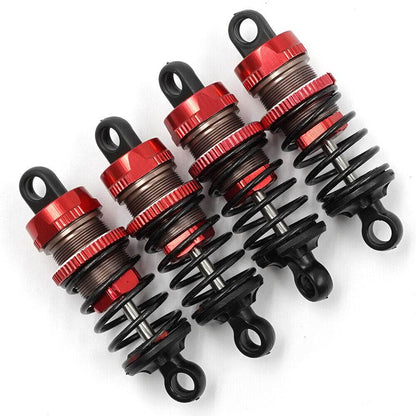 Yeah Racing 55mm Big Bore Suspension Damper Set Red - BBG-0055RD