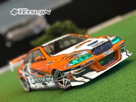 1/10 RC Car Toyota Mark|| JZX 100 Aero Tetsujin Body shell, Clear-Unpainted