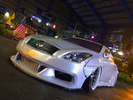 Tetsujin Nissan Skyline V36 LB Bodyshell, 200mm, Clear-Unpainted TT-8212