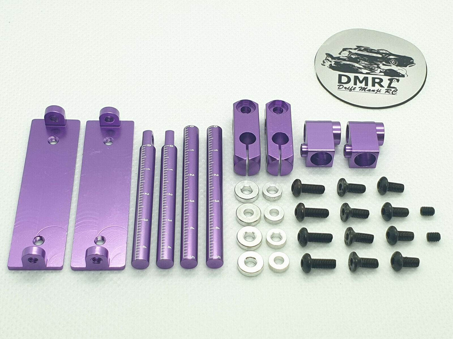 RC drift car magnetic shell mount system 1/10 scale