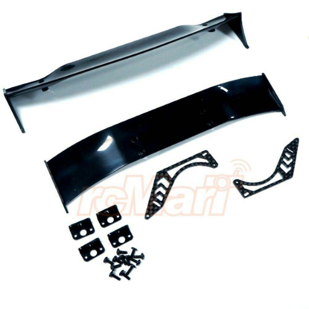 1/10 RC carbon rear wing for drift car body shell