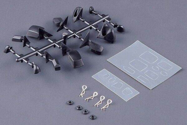 1/10 RC wing mirror set for drift and touring car shells