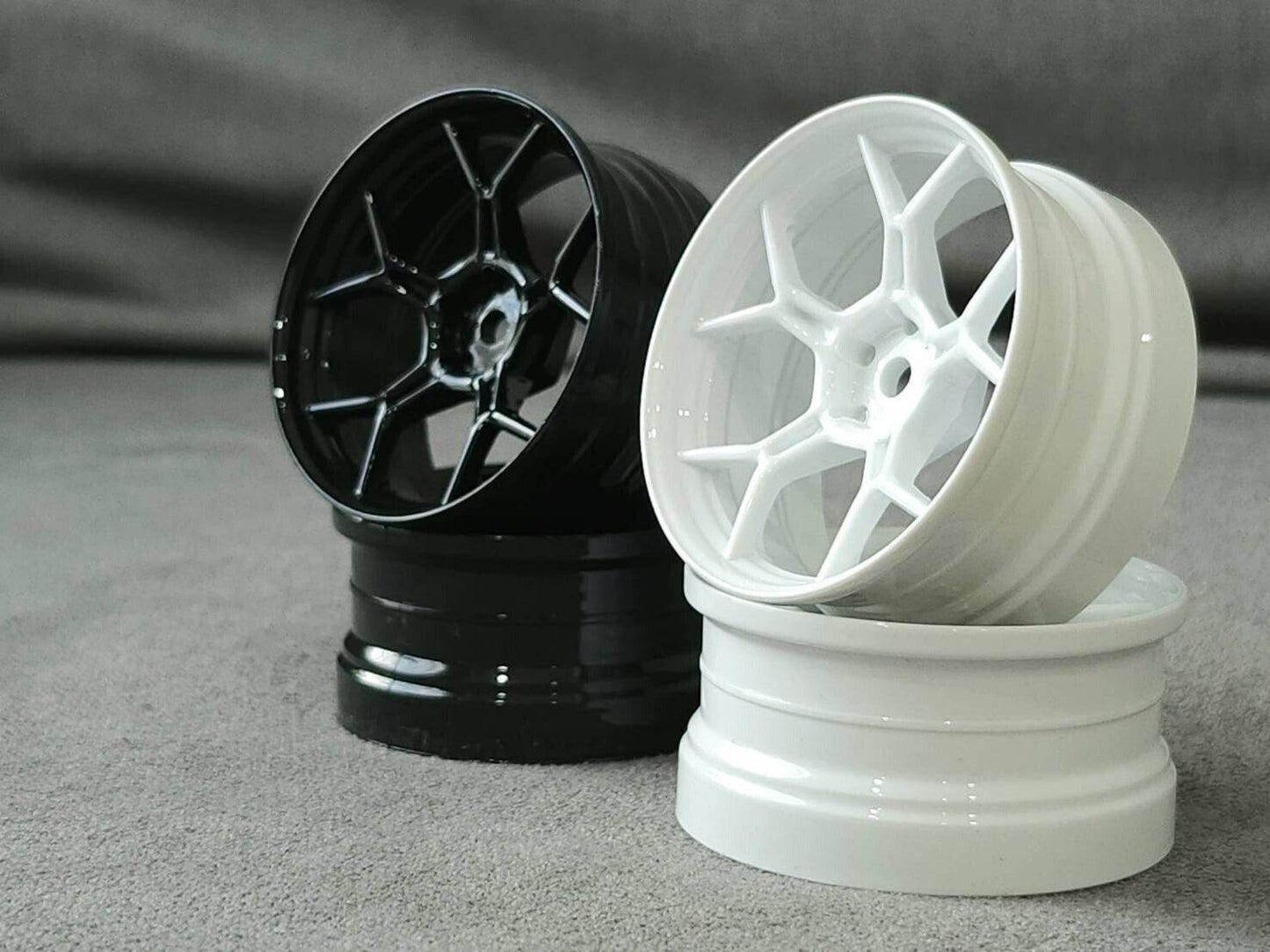ds racing df-007 rc drift wheels lightweight 6mm offset 1/10