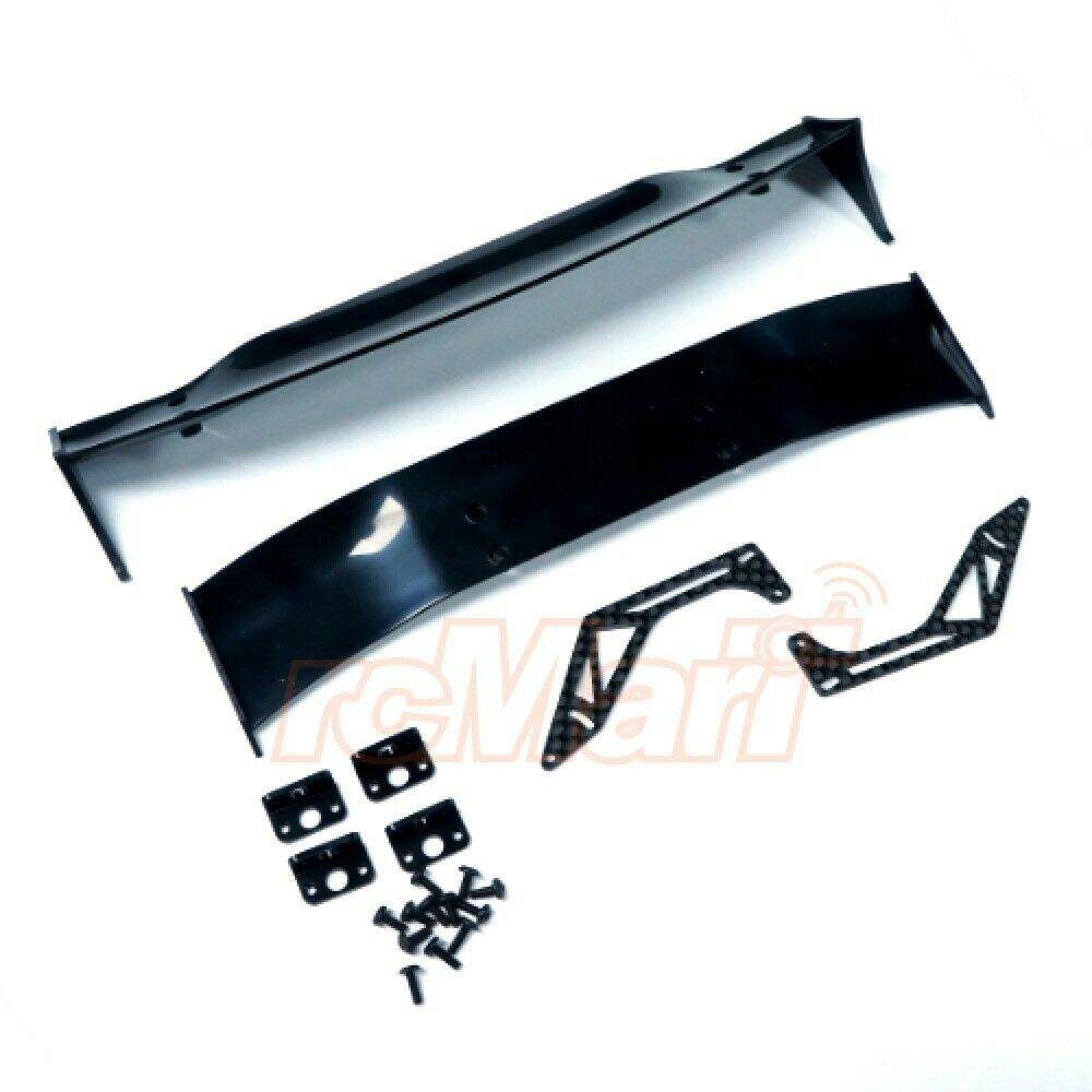 Yeah Racing carbon RC spoiler wing 1/10 scale drift car